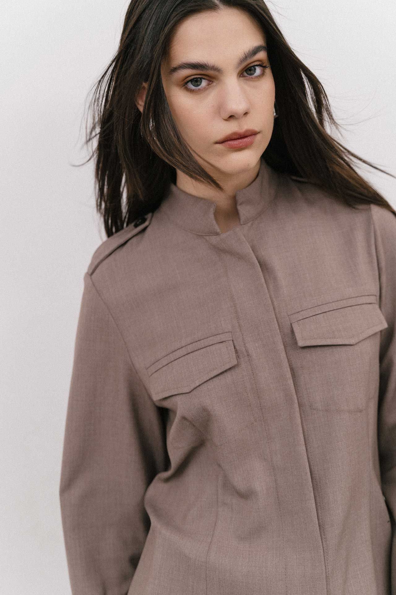 4TAILORS - The Hot Sauce Shirt Beige