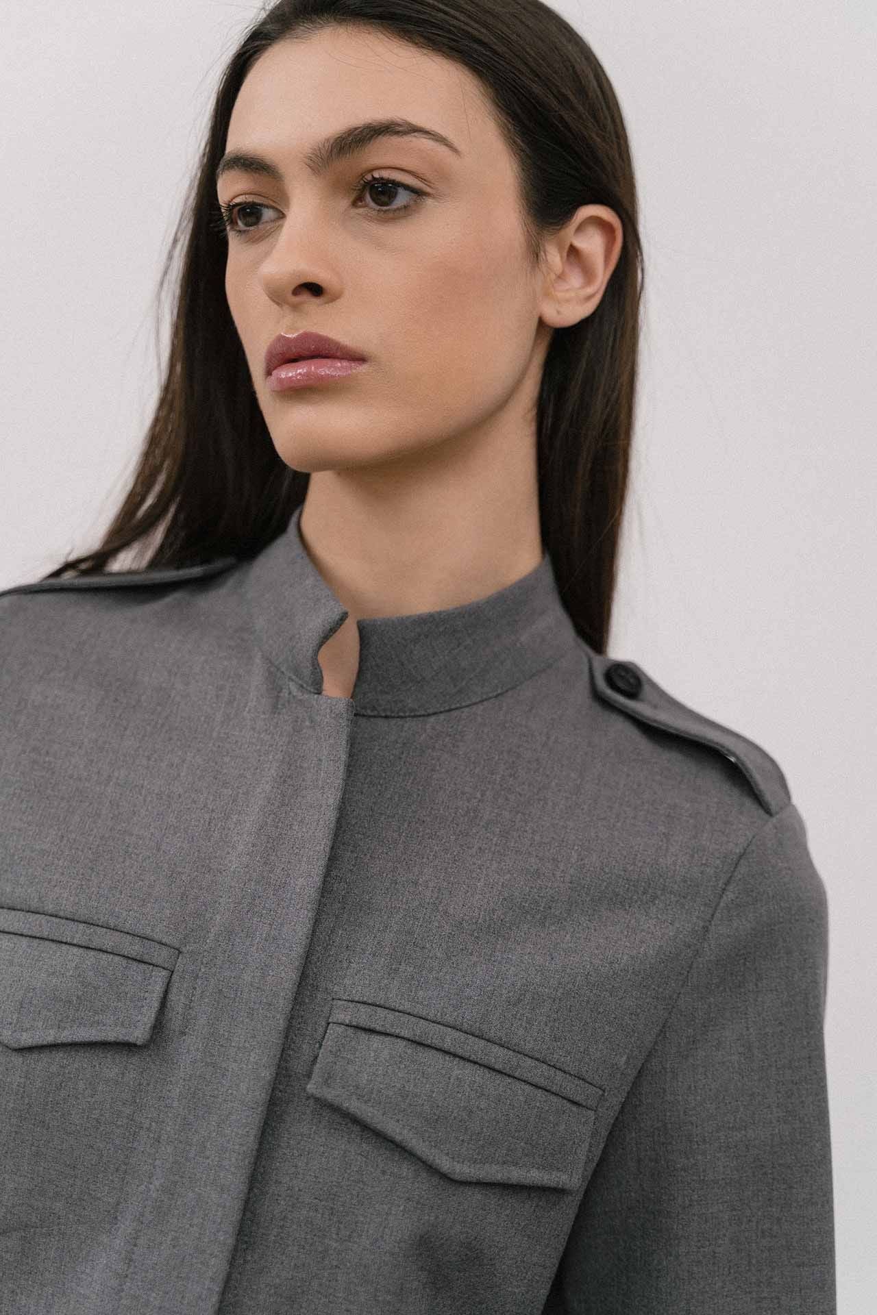 4TAILORS - The Hot Sauce Shirt Grey