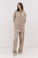 4TAILORS - The Chili Shirt Beige