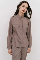 4TAILORS - The Hot Sauce Shirt Beige