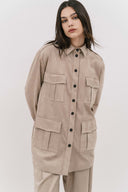 4TAILORS - The Chili Shirt Beige