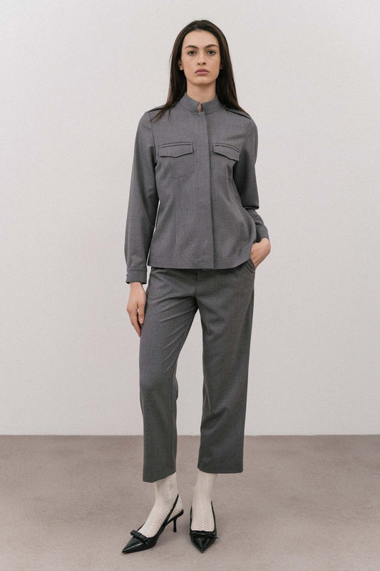 4TAILORS - The Hot Sauce Shirt Grey