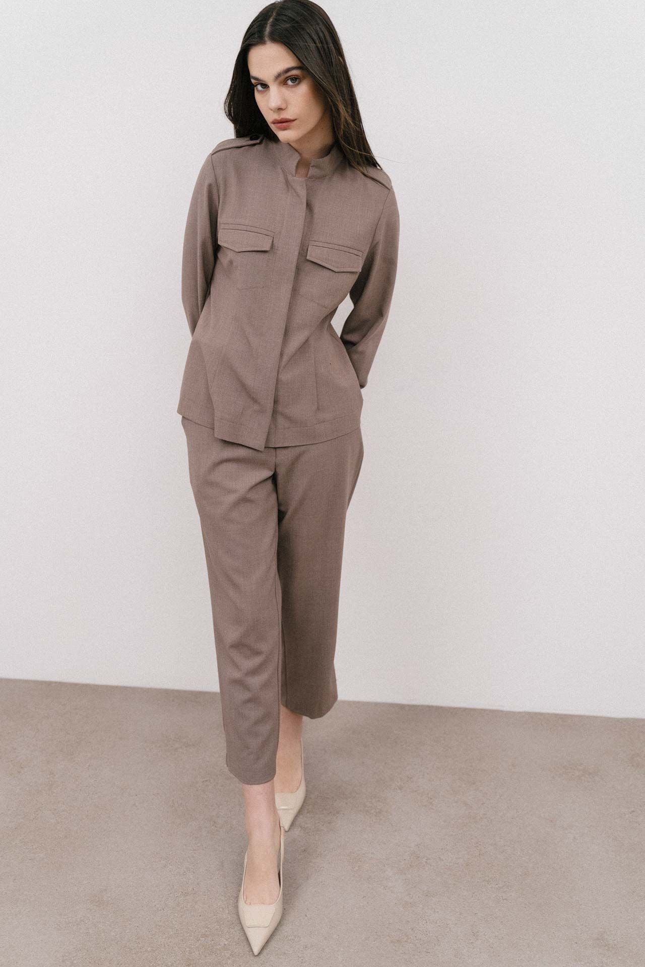 4TAILORS - The Hot Sauce Shirt Beige