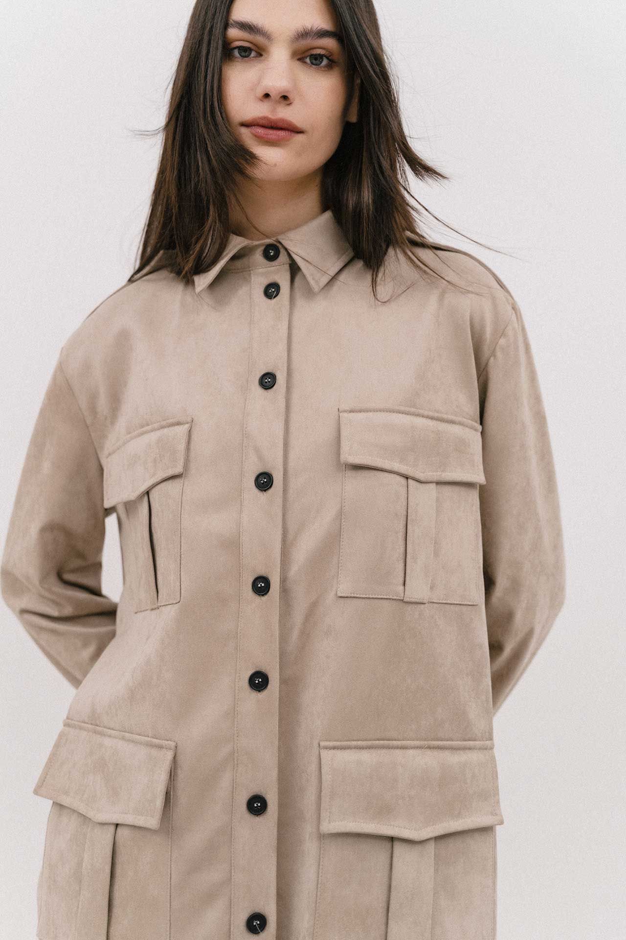 4TAILORS - The Chili Shirt Beige