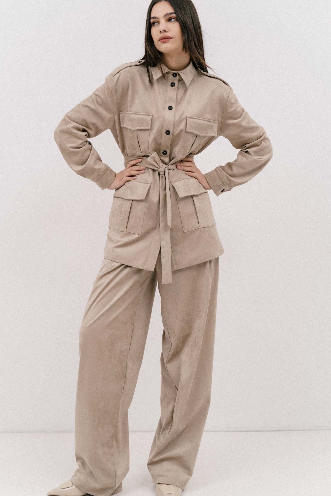 4TAILORS - The Chili Shirt Beige