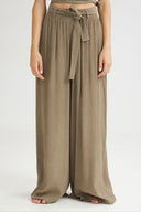 4TAILORS - The Breeze Wide Pants Khaki