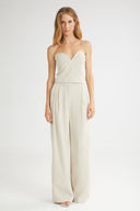 4TAILORS - The Melted IceCream Strapless Top Vanilla