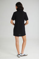 4TAILORS - The Popsicle Polo Dress Black