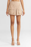 4TAILORS - The Scoop Shorts Beige