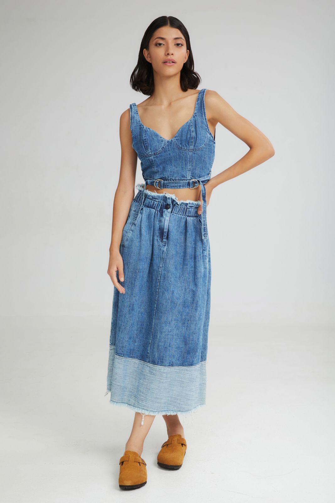 4TAILORS - The Soft Serve Bustier Denim