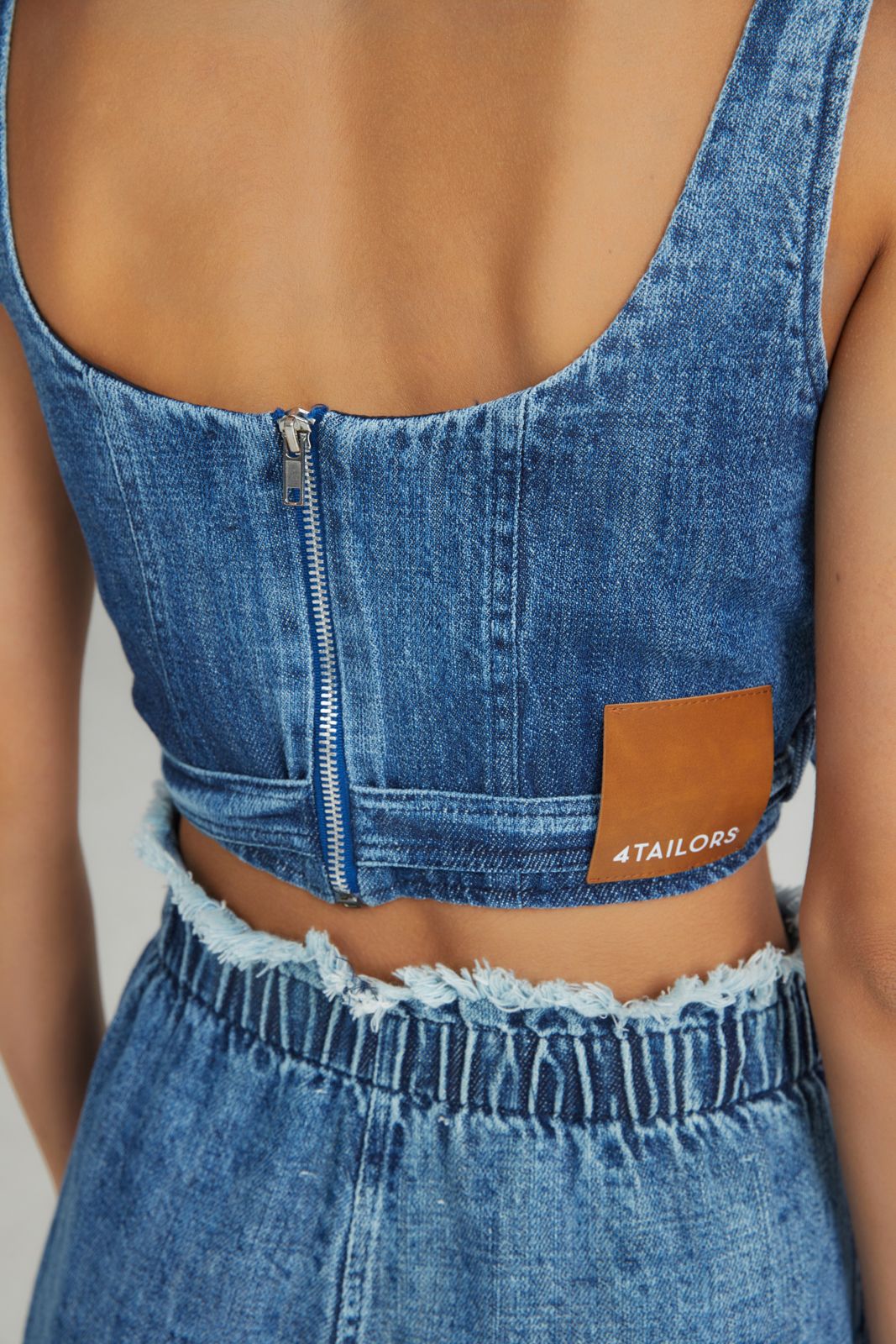 4TAILORS - The Soft Serve Bustier Denim