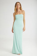 4TAILORS -The Sprinkles Maxi Dress Aqua