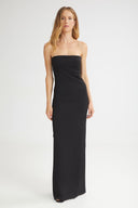 4TAILORS - The Sprinkles Maxi Dress Black