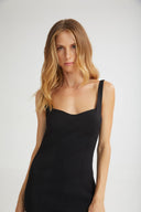 4TAILORS - The Sprinkles Mini Dress Black