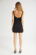 4TAILORS - The Sprinkles Mini Dress Black