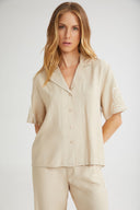 4TAILORS - The Sundae Shirt Beige