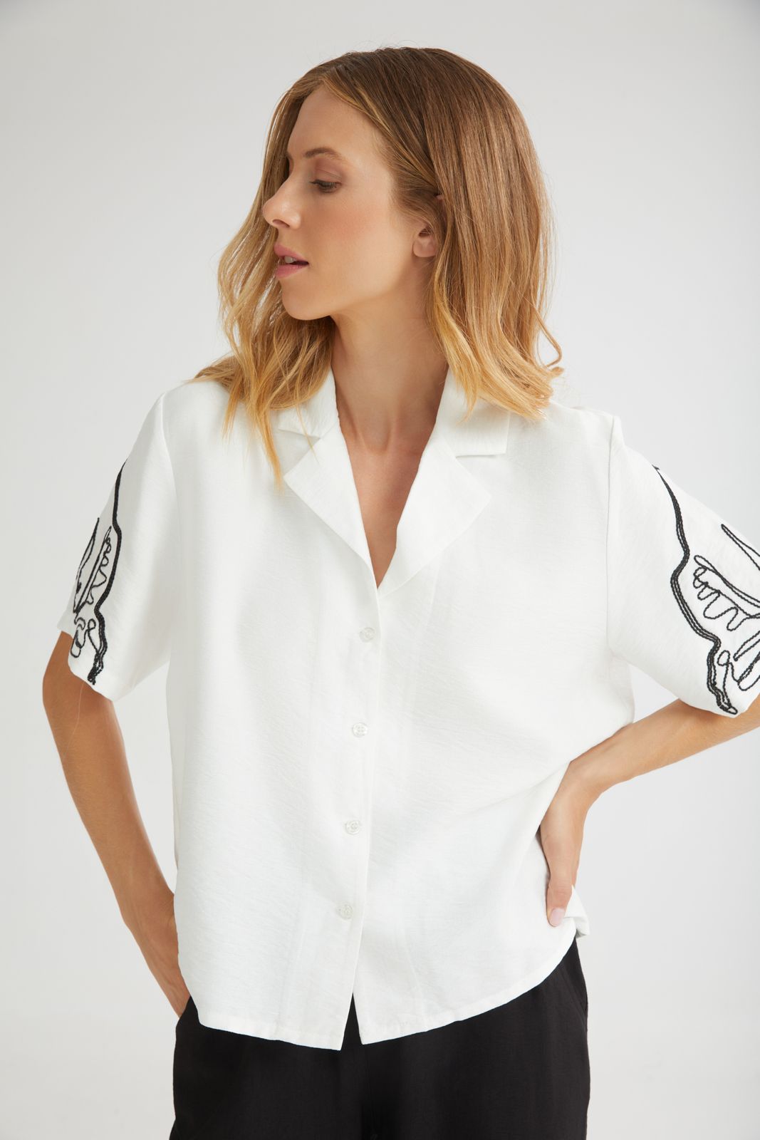 4TAILORS - The Sundae Shirt White