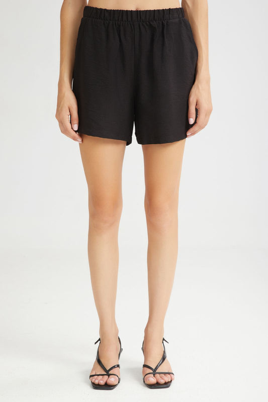4TAILORS -The Sundae Shorts Black