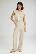 4TAILORS - The Sundae Top Beige