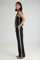 4TAILORS - The Sundae Wide Pants Black