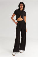 4TAILORS - The Sweetener Top Black