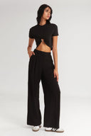 4TAILORS - The Sweetener Top Black