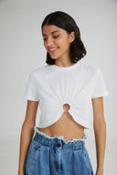 4TAILORS - The Sweetener Top White