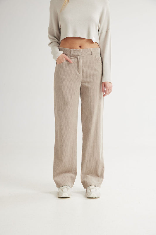 Rural Corduroy Pants Beige