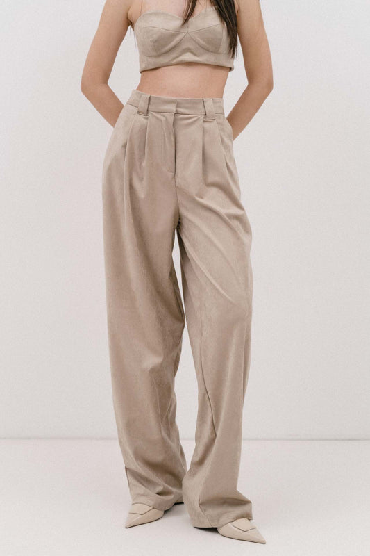 4TAILORS - The Chili Pants Beige