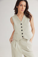 4TAILORS - In Motion Vest Beige