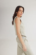 4TAILORS - In Motion Vest Beige