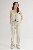 4TAILORS - In Motion Vest Beige