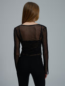 PROJECT SOMA - Giulia Black Top