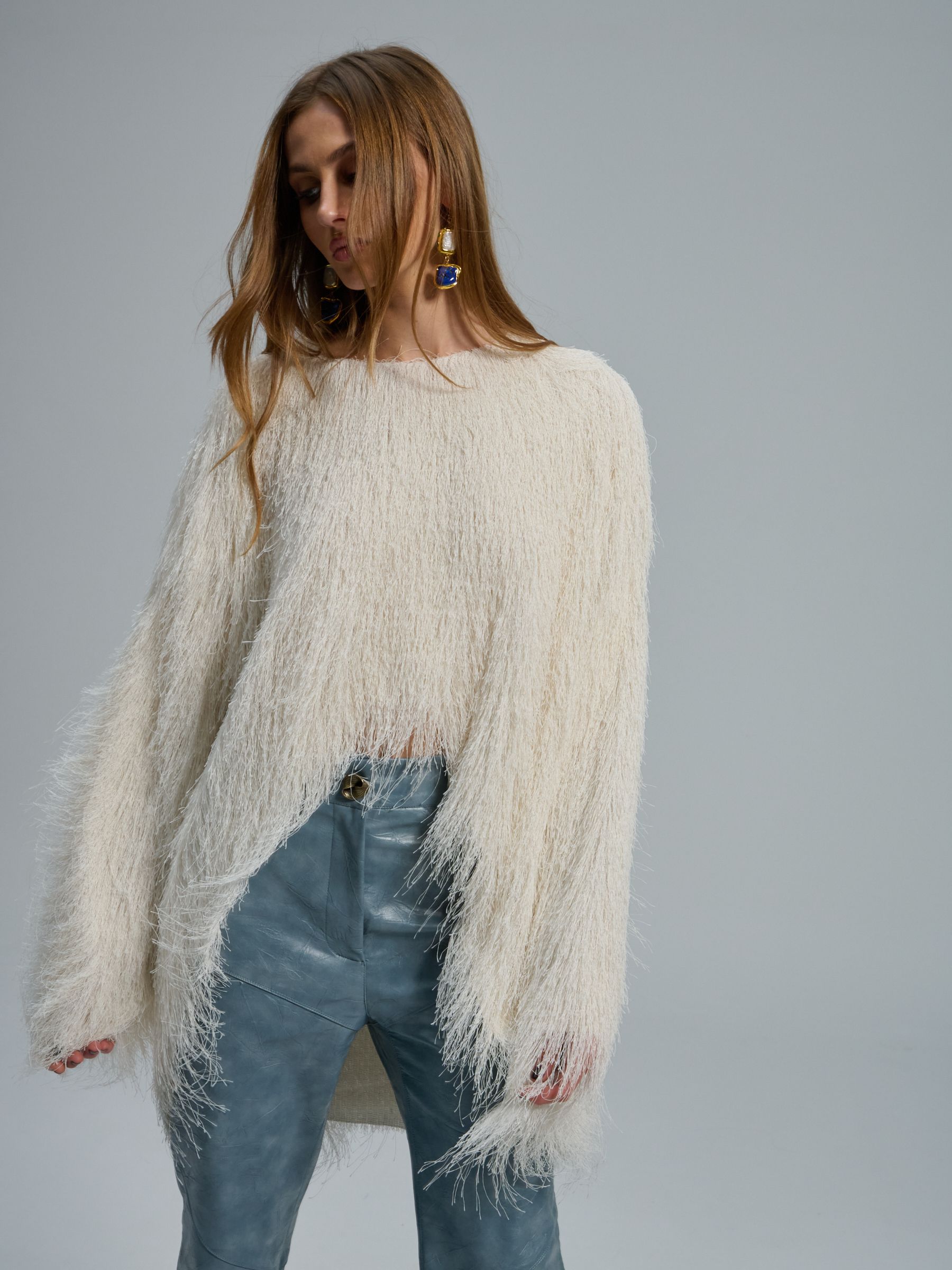 PROJECT SOMA - Donatella Off-White Top