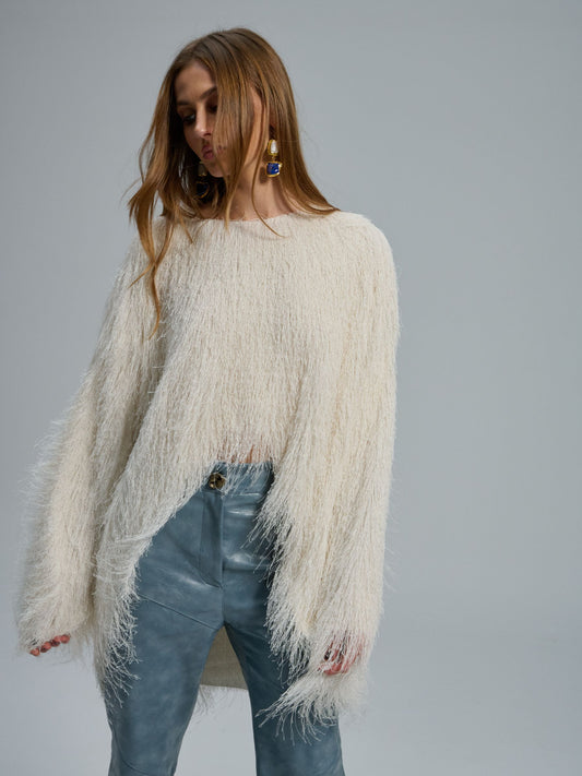 PROJECT SOMA - Donatella Off-White Top