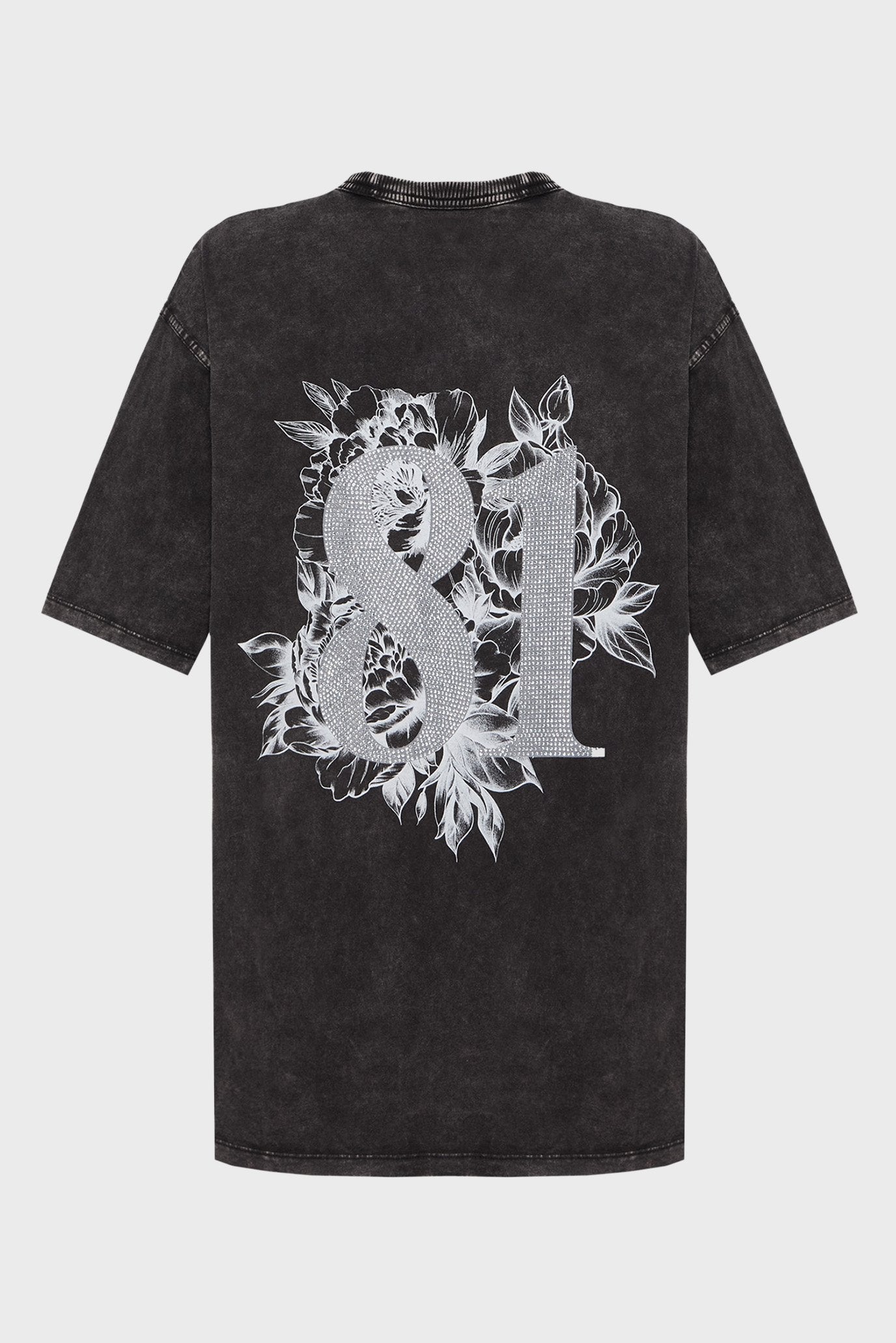 GUESS - G81 Flowers Tee Black